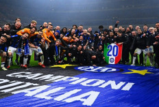 Taklukkan AC Milan 2-1, Inter Milan Juara Serie A 2023/24 