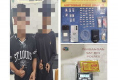 Polisi Gerebek Rumah di Babat Toman, 53 Paket Sabu dan Dua Pelaku Diamankan
