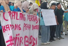 Mahasiswa Ogan Ilir Gelar Aksi Protes, Soroti 100 Hari Kerja Panca-Ardani
