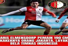 Paris Elmensdorp: Bintang Muda Feyenoord Keturunan Indonesia, Tinggi Badan 190 cm Kuat di Lini Belakang