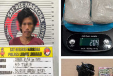Polda Sumsel Bongkar Penyelundupan 204 Gram Sabu di Lubuk Linggau, Residivis Tak Berkutik Terjaring Undercover