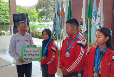Atlet Porprov Prabumulih Full Senyum : Pemkot  Cairkan Bonus Rp668 Juta  !