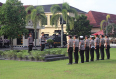 44 Personel Polres Mura Naik Pangkat : Ini Pesan Kapolres Berikut Daftar Nama Perwira dan Bintaranya