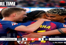 Hasil LaLiga Spanyol: Barcelona Libas Alaves 3-1 Dani Olmo 