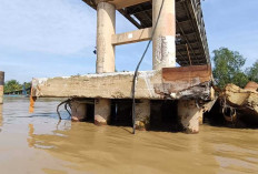 Pemkab Muba Minta Polisi Amankan Tugboat Marina 1621 yang Senggol Jembatan P6 Lalan