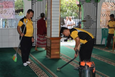 Sambut Ramadhan : Polres Muara Enim dan Jajaran Gelar Bakti Sosial ‘Bakso Polri Presisi’