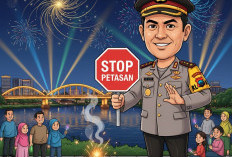 Polda Sumsel Larang Petasan Malam Tahun Baru