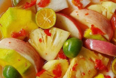 Sensasi Asinan Kiamboy Buah Mix, Camilan Buah Kekinian dengan Perpaduan Rasa yang Bikin Ketagihan