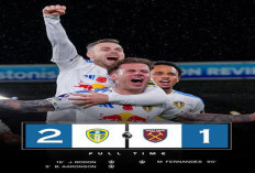 Hasil Liga Premier Inggris 2025/2026: Leeds United Jinakkan West Ham 2-1