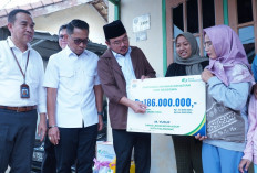 Salurkan Satunan Kematian Rp 186 Juta