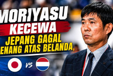 Piala Dunia 2026 : Moriyasu Kecewa Jepang Gagal Menang atas Belanda 
