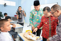 Pemprov Sumsel Gelar Simulasi Makan Bergizi Gratis di SMKN 2 Palembang