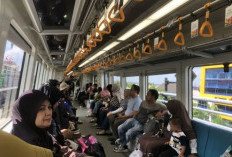 Libur Isra Miraj, LRT Sumsel Angkut 49.295 Penumpang