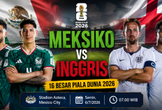 Meksiko Vs Inggris: Three Lions Hadapi Ujian Berat di Azteca