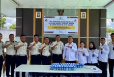 Perketat Pencegahan Narkoba, BNNK OKI Tes Urine Massal di Lapas Kayuagung