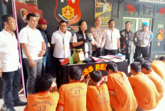 32 Tersangka Kejahatan 3C di Lubuklinggau Berhasil Diringkus, Pelaku Didominasi Remaja 