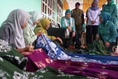 Feby Deru Kagumi Batik Ramah Lingkungan