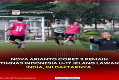 Pencoretan di Timnas Indonesia U-17: Nova Arianto Pulangkan Tiga Pemain dari TC di Bali