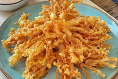 Jamur Enoki Crispy : Camilan Sehat yang Menggugah Selera