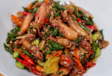 Nikmat dan Gurih, Cumi Asin Cabe Ijo Jadi Favorit Pecinta Kuliner Pedas