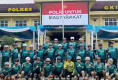 Puluhan km Ditempuh Gobar Musi untuk Menuju Polres OKI 