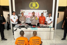 Polres Lahat Gagalkan Penyelundupan 7 Kg Ganja, Dua Tersangka Diamankan