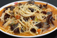 Tumis Jamur Enoki Campur Jamur Kuping: Hidangan Sehat, Lezat, dan Viral di Dunia Kuliner Sehat