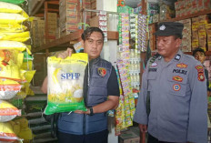Pastikan Stok Aman dan Harga Stabil  Polsek Bayung Lencir Gelar Monitoring Ketersediaan Beras
