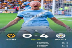 Hasil Premier League 2025: Manchester City Gasak Wolves 4-0