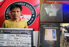 Hanya 1 Jam dari Laporan Warga, Polisi Tangkap Pengedar Sabu di Muara Enim