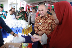 Pemkab Muba Gelar Operasi Pasar Perdana di Bulan Ramadan 