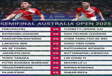 Jadwal Semifinal Australian Open 2025: Duel Panas 7 Wakil Indonesia Rebut Tiket Final