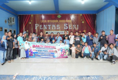 Peringati HPN 2026, PWI Kota Prabumulih & PHR Zona 4 Gelar Bakti Sosial, Salurkan Sembako dan Santunan