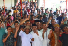 Tegaskan Komitmen, Paslon JADI Kukuhkan Tim di Desa Penyandingan