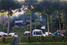 Cocok untuk Camping Keluarga : Kampung Awan Camp Tawarkan View Pegunungan dan Udaranya yang Sejuk 