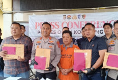 Unit Tipikor Satreskrim Polres OKI Amankan dan Ungkap Kasus Mantan Kades Lirik 