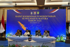 Mendagri Tito Pimpin Rakor Pemerintahan Sumatera di Batam