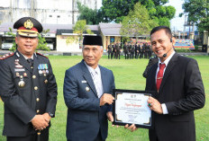 Polres Lubuklinggau Beri Penghargaan kepada Personel Berprestasi, Jadi Motivasi Tingkatkan Pengabdian