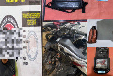 Ditolong Polisi Usai Laka Lantas, Pengedar Sabu Ogan Ilir Buang 17 Paket di Mobil Patroli