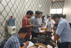 Rutan Baturaja Rutin Periksa Senjata Api dan Amunisi