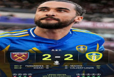 Hasil FA Cup: Leeds United Tumbangkan West Ham Lewat Adu Penalti 