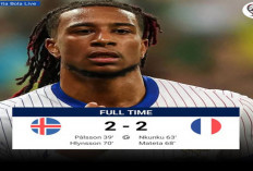 Hasil Kualifikasi Piala Dunia 2026: Prancis Ditahan Imbang Islandia 2-2 