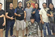 Resmob Singa Ogan Ringkus Pria Pemilik Senpi Ilegal di Tanjung Kemala