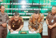 Pemkab Muara Enim Hibah Pembangunan Sport Center, Parkir dan Mess Kejati Sumsel