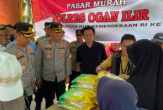 Sumringah ! Warga Tanjung Batu Dapat Bantuan Beras Murah, 5 Ton Ludes Terjual