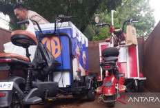 Pol PP Paembang Tertibkan Pedagang Kopi Keliling