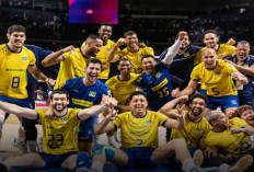 VNL 2025 Zona Putra: Brasil Dominan, Kuba dan Iran Masih Punya Peluang 