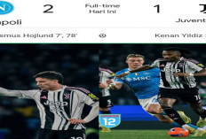 Hasil Liga Serie A Italia: Napoli Tumbangkan Juventus 2-1,Kudeta Puncak Klasemen
