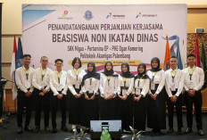PHR Zona 4 Kembali Berikan Beasiswa Non Ikatan Dinas untuk 11 Putra-Putri Terbaik di Wilayah Operasi