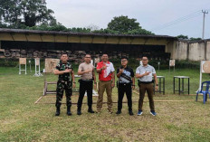Jelang Porprov 2025,Atlet dan Kapolres Muba dan Dansubdenpom Gelar Latihan Bersama 